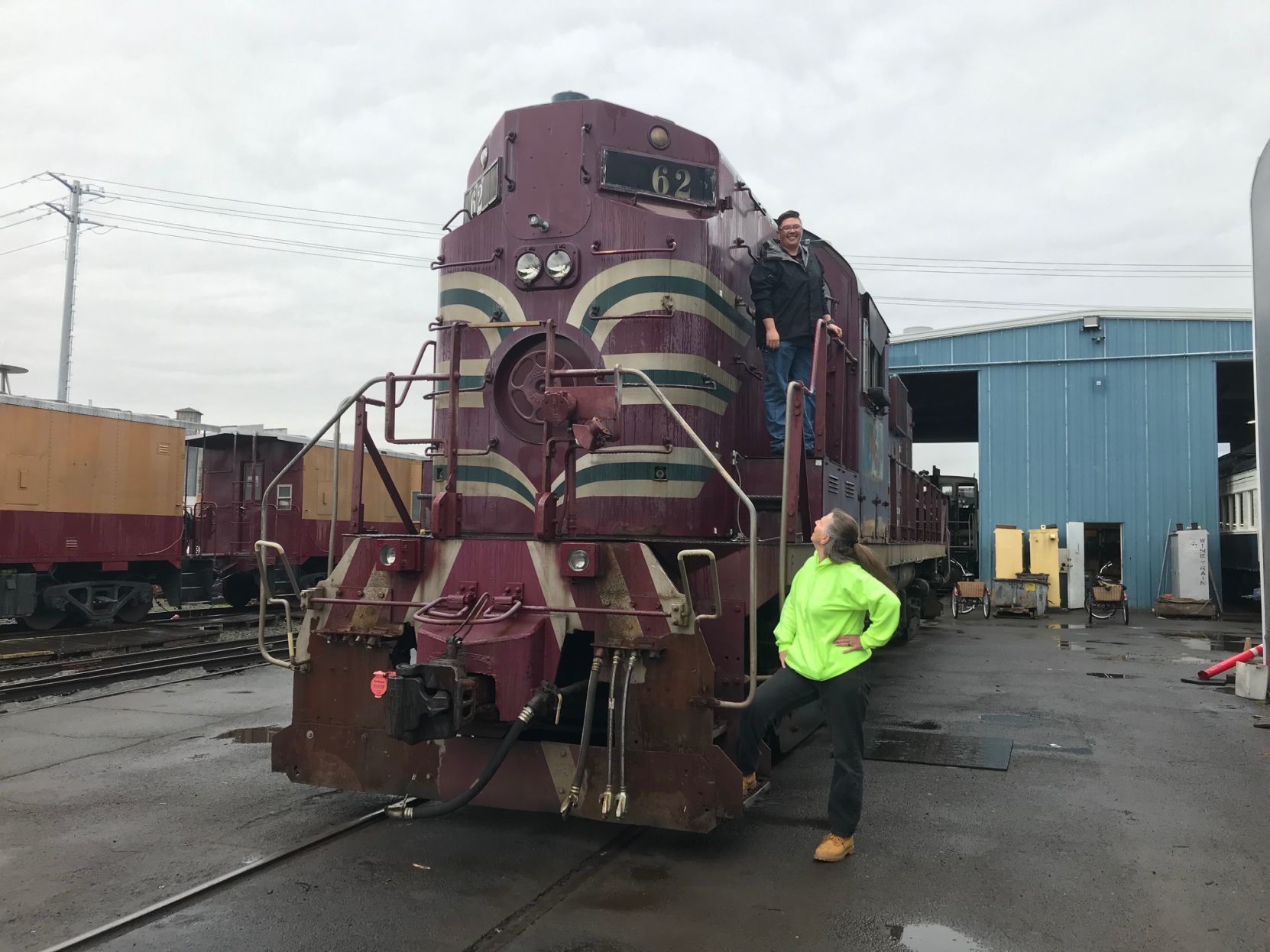Napa Valley Wine Train conductors